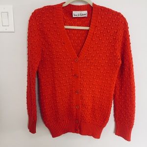 ⚡️⚡️SALE DVF cardigan | vintage| | Persimmon